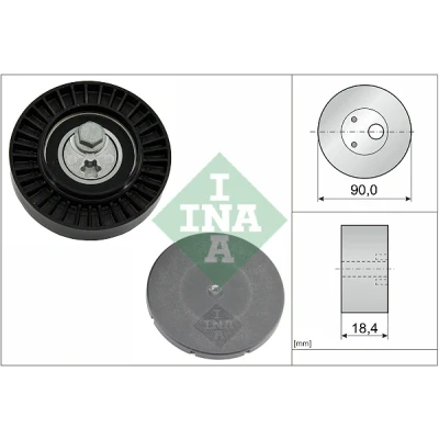 Afbeelding van Spanrol, Poly V riem Schaeffler INA 531 0880 10, voor o.a. Audi, VW, SKODA, SEAT