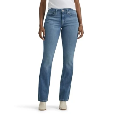 Afbeelding van Lee Flex Motion Regular Fit Bootcut Jeans voor dames, Fade Heritage, 40