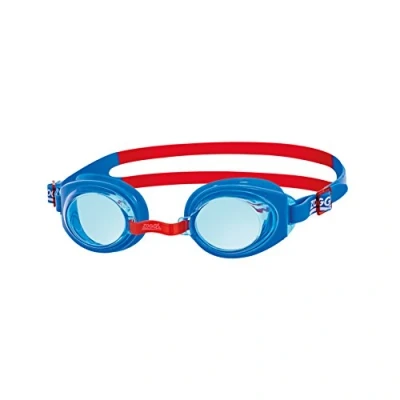 Afbeelding van Zoggs Kids Ripper Junior Zwembril Anti condens en UV bescherming, blauw, rood, tint, 6 14 jaar