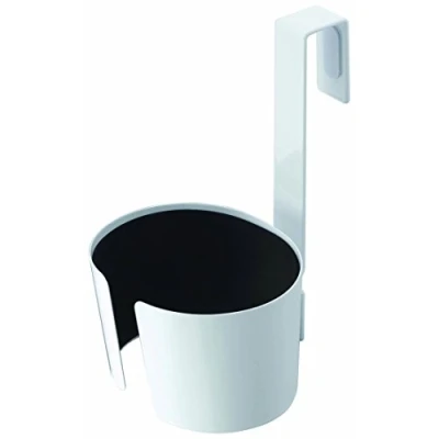 Afbeelding van Gerson 7581 haardrogerhouder, verstelbaar, metaal, wit, 17,5 x 11,5 9,5 cm
