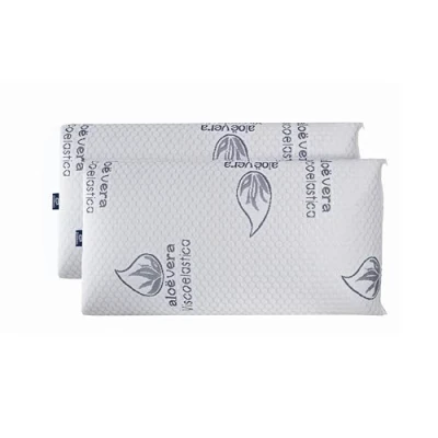 Afbeelding van Dormio AL1603. Klassiek visco elastisch kussen, 2 stuks, 75 cm, wit