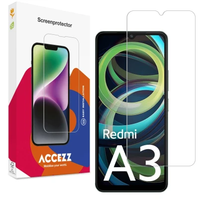 Afbeelding van Screenprotector Xiaomi Redmi A3: Accezz Gehard Glas
