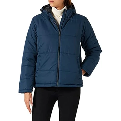 Afbeelding van Dare 2b Luxuriate Womens Jacket Gewatteerde waterdichte en ademende gerecyclede stof, afneembare capuchon 2 lagere zakken