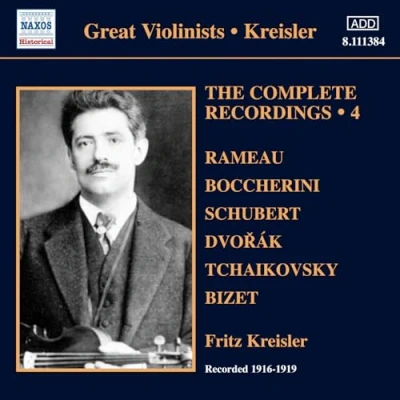 Afbeelding van Ward Marston Kreisler: Complete Recordings Volume 4 (CD)
