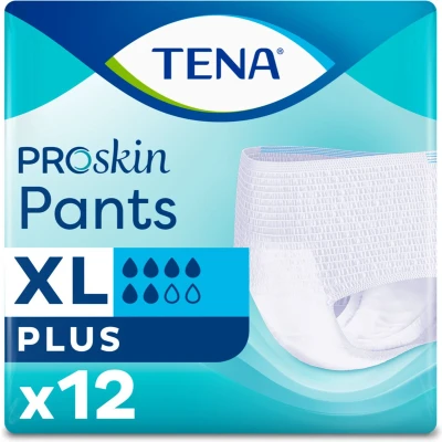Afbeelding van 4x TENA Pants Plus ProSkin Extra Large 12 stuks