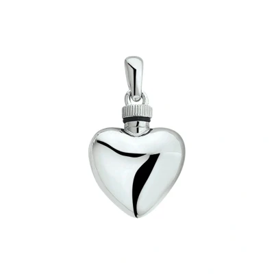 Afbeelding van Zilver Gerhodineerde Urnhanger hart 1312831