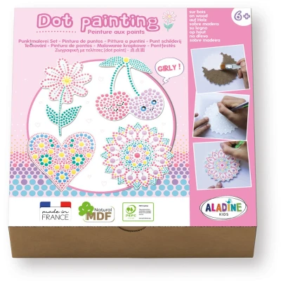 Afbeelding van Aladine Dot Painting Set Girly