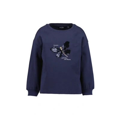 Afbeelding van Blue Seven MIT Wendepailletten Sweater voor kinderen, Maat: 116, Blau
