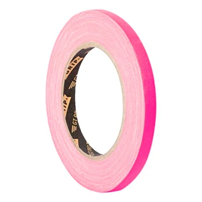 Afbeelding van GRIP Eventbasics GT PRO Spike tape Neon Pink, stoffen 10 mm x 25 m, kunst, markeren, knutselen