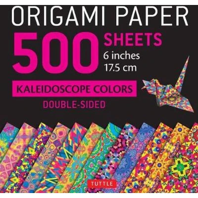 Afbeelding van Origami Paper 500 Sheets Kaleidoscope Patterns 6&#039;&#039; (15 CM)