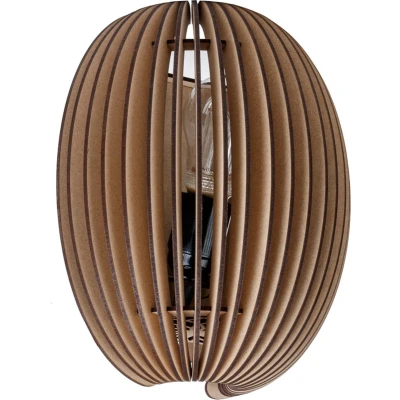 Afbeelding van Wandlamp Swan H 27 cm naturel