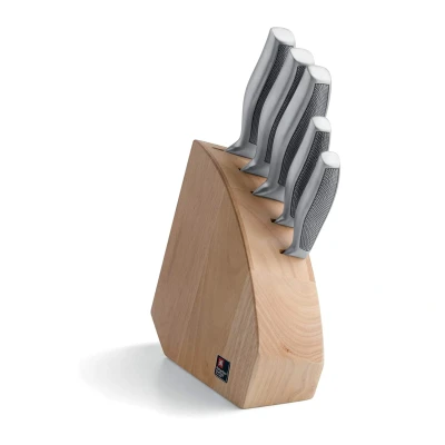 Afbeelding van Richardson Sheffield Sense 5 Delige Messenset met Blok Hout
