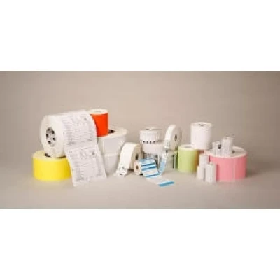 Afbeelding van Zebra 880199 025D Etiket Zwart op wit (51 mm x 25 mm) 12 rollen