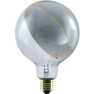 Afbeelding van Slv led illusion globe 125 slanting top ledarmatuur smokey e27 phase 5w 2200k 1008160