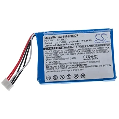 Afbeelding van vhbw Accu geschikt voor Harman/Kardon Esquire 2 luidsprekers boxen speaker (2800mAh, 3.7V, Li Polymeer)