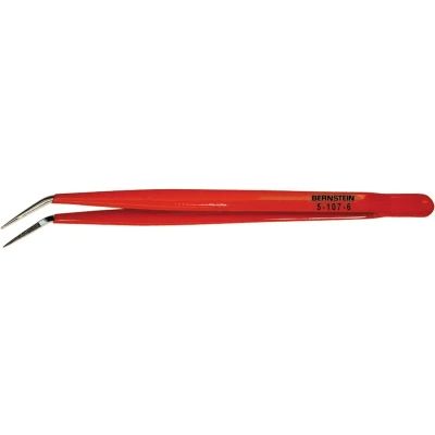 Afbeelding van Bernstein Tools for Electronics 5 107 6 Geïsoleerde pincet Spits, gebogen 150 mm