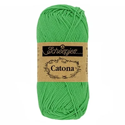 Afbeelding van Scheepjes Catona 389 Apple Green Garen 10x10g