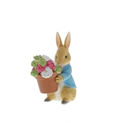 Afbeelding van Beatrix Potter Peter Rabbit Brings Flowers figuur, mutlicoloured
