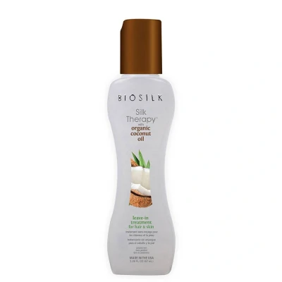 Afbeelding van Biosilk Silk Therapy with Organic Coconut Oil Leave in Treatment for Hair &amp; Skin 67 ml