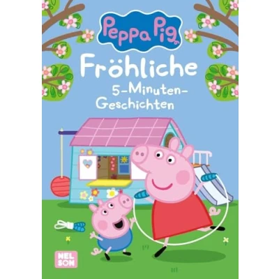 Afbeelding van Peppa: Fröhliche 5 Minuten Geschichten: Mit 7 neuen Vorlesegeschichten Vorlesen ab 3 Jahren