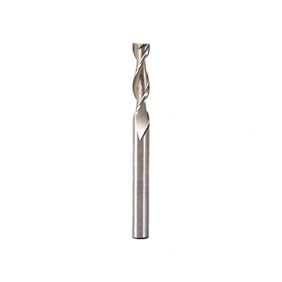 Afbeelding van 1 stuk 2 fluiten HSS aluminium schachtfrees snijden CNC bit verlengd 6 mm