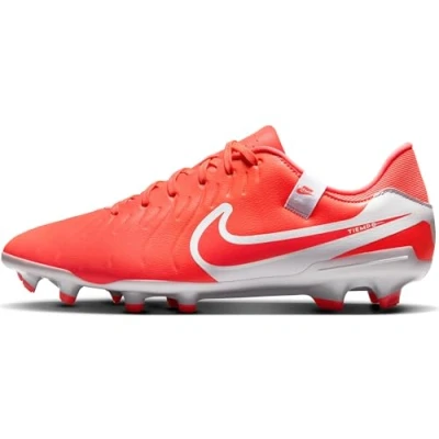 Afbeelding van Nike Performance Legend 10 Academy FG Voetbalschoenen met kunststof noppen, Maat: 37.5, Hot lava/white Imitatieleer/ textiel