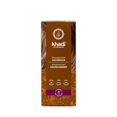 Afbeelding van Khadi Haarverf Golden Brown 100GR