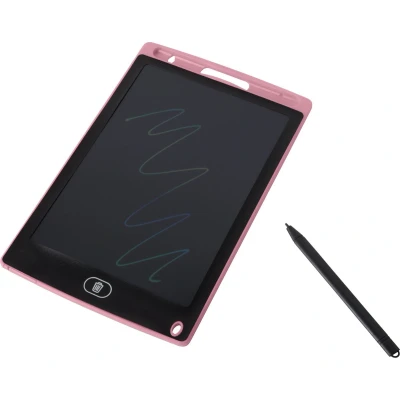 Afbeelding van Zoem Kinderen Tekenbord Toverlei Tablet Roze Oefenen Creatief Schrijven Tekenen Electronisch 8,5 inch LCD Agenda Geheugen