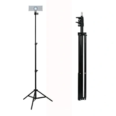 Afbeelding van TronicXL 210 cm standaard voor mini beamers, beamerstatief, vloerstandaard, compatibel met Anker Nebula Capsule, Wimius, XGIMI houder, Max Mars, II 1, 2, 3 Pro, Vankyo, Leisure VicTsing Vankyo