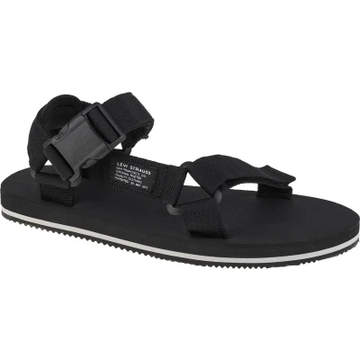 Afbeelding van Levi&#039;s Tahoe Refresh Sandal 234193 989 559, Mannen, Zwart, Sandalen, maat: 44
