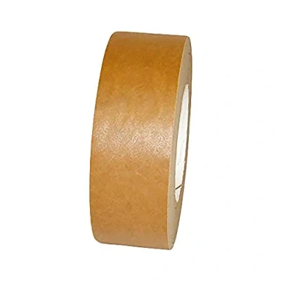 Afbeelding van papier plakband, pakband bruin fotolijst, zelfklevend, 5 cm x 50 m