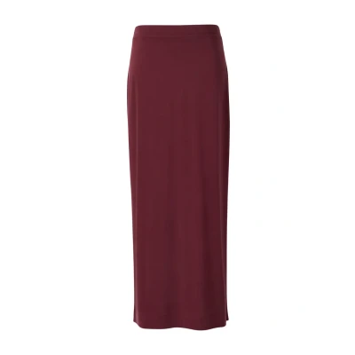 Afbeelding van comma casual identity midi rok paars
