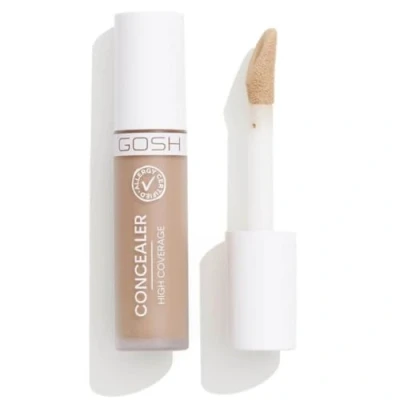 Afbeelding van GOSH concealer High Coverage 006 Honey Hoge dekking, vloeibare voor het afdekken van kringen rond de ogen, roodheid en onzuiverheden gevoelige huid, langdurig veganistisch,