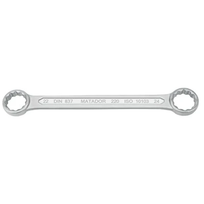 Afbeelding van MATADOR 0220 2224 dubbele ringsleutel, 22 x 24 mm