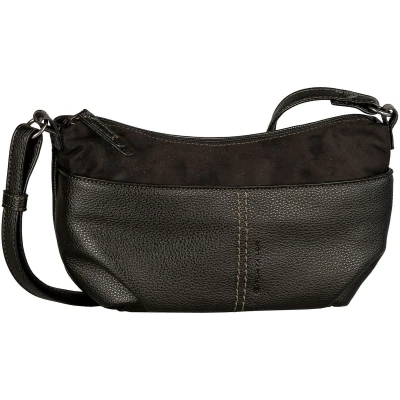 Afbeelding van TOM TAILOR schoudertas Miha Banana Bag Black zwart