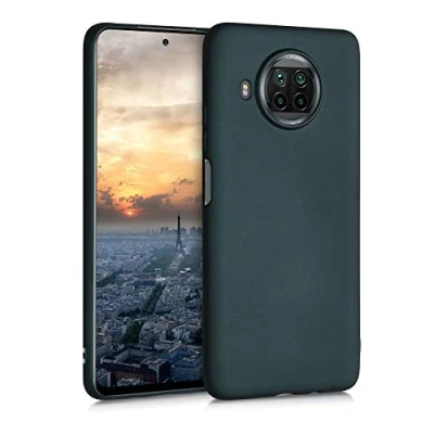 Afbeelding van kwmobile telefoonhoesje geschikt voor Xiaomi Mi 10T Lite Hoesje smartphone Back cover in metallic petrol