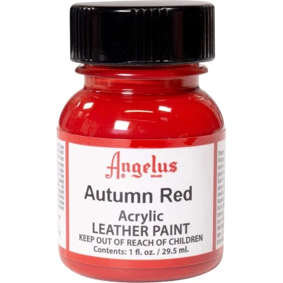 Afbeelding van Angelus leerverf Herfst Rood 29,5ml