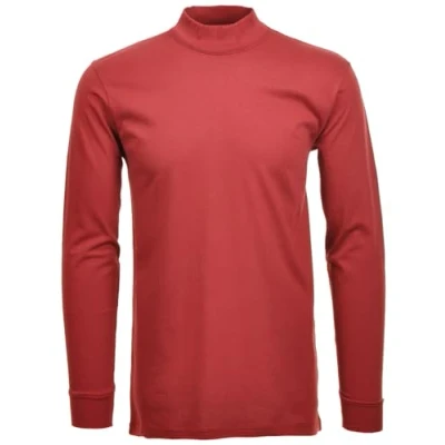 Afbeelding van Ragman Shirt met staande en lange mouwen, voor heren, bordeauxrood 061, M