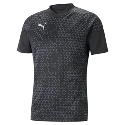 Afbeelding van Puma Team Cup T Shirt Heren Zwart Maat: S