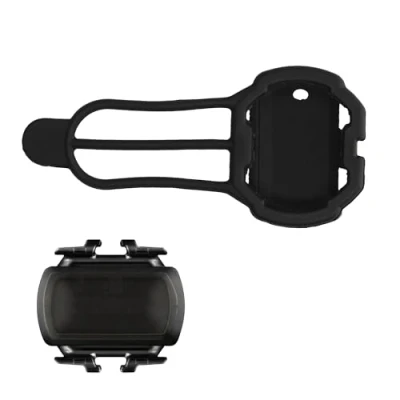 Afbeelding van kwmobile hoesje voor fietscomputer geschikt Garmin Cadence / Bryton Magene iGPSPORT Fiets GPS en navigatie case beschermer Waterbestendig siliconen in zwart