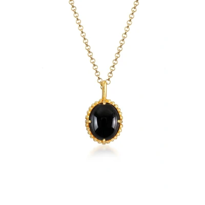 Afbeelding van Elli Vintage OVAL Ketting goldcoloured, Dames, Maat: 45, Gold coloured