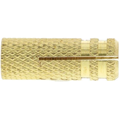Afbeelding van Spit laiton slaganker M6 messing