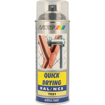 Afbeelding van Industrial RAL7021, bus 400 ml.