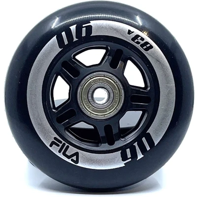 Afbeelding van Fila Skatewielen 90mm 83A 8 pack Zwart