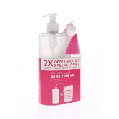 Afbeelding van SVR Sensifine AR Micellair Water 400ml+ Navulling 400ml