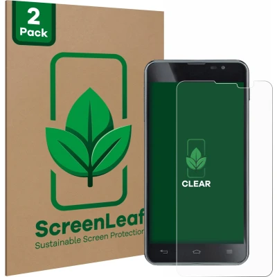 Afbeelding van ScreenLeaf Screenprotector voor LG Escape Duurzame schermbescherming Folie Beschermfolie transparant (2 Stuks)