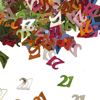 Afbeelding van Confetti 21 jaar