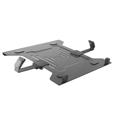 Afbeelding van Perfecte notebookhouder voor VESA tafelhouders, contactvlak 30cm x 22,5cm, max. draagvermogen 9kg, zwart