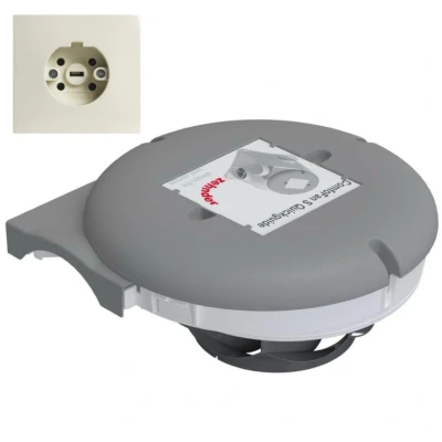 Afbeelding van Zehnder comfofan silent move up woonhuisventilator 425 m3 h met perilex stekker 458015606