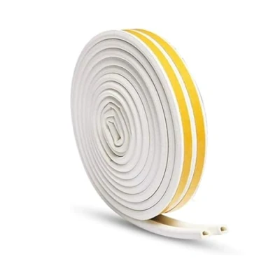Afbeelding van Tochtband 24M wit D profiel
